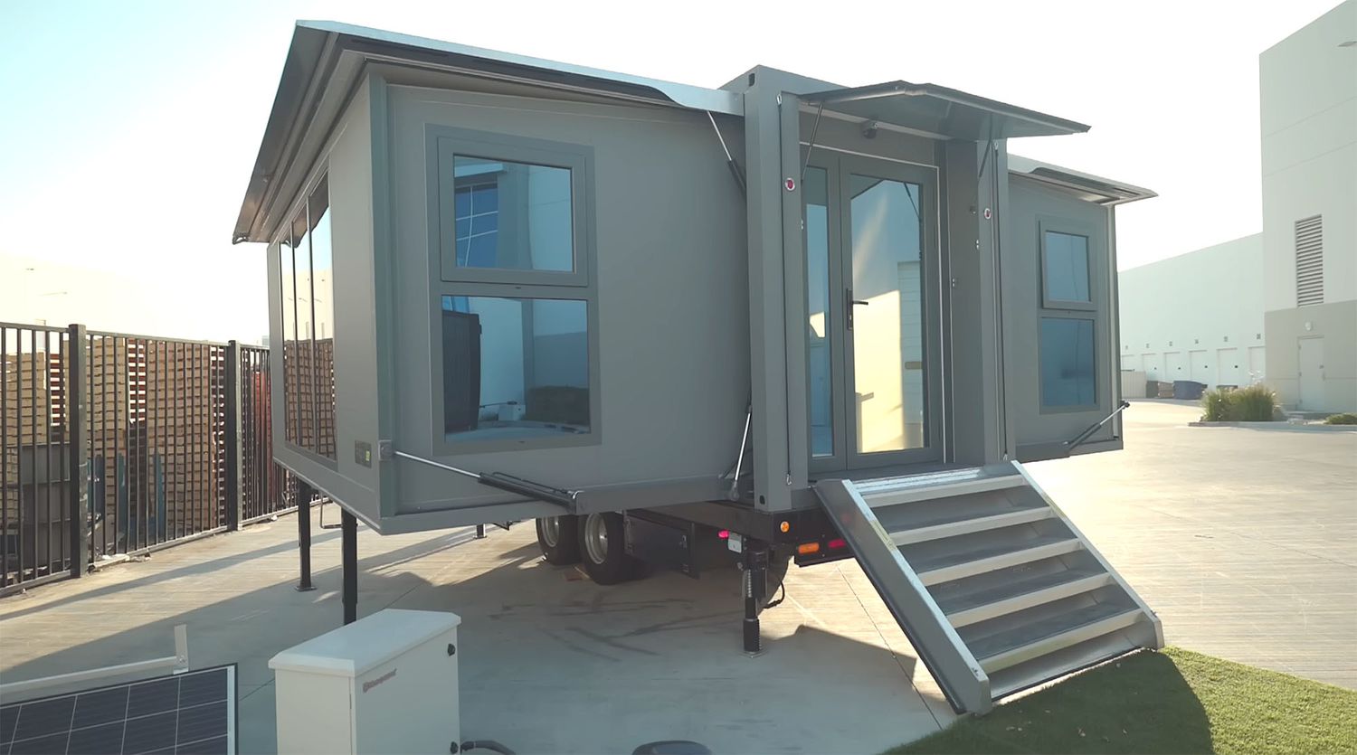 This Foldable Tiny Residence Expands to twenty Ft Big